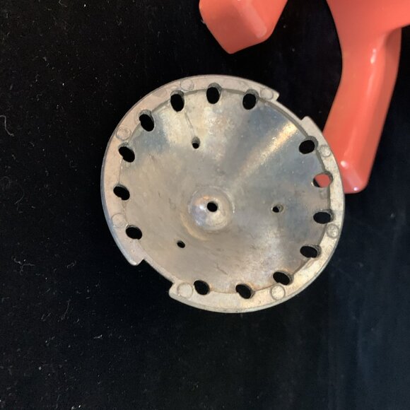 Fiesta Persimmon Metal Press Juicer Homer Laughlin Fiestaware HLC USA Vintage - Picture 3 of 11